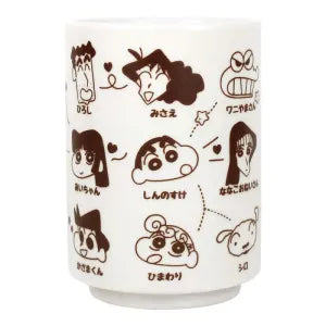 Crayon Shin-chan Mug - Relationship Chart