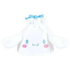 Sanrio Drawstring pouch with gusset - Cinnamoroll