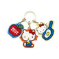 Sanrio Characters 3 Charm Key Holder - Food