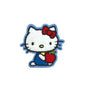 Sanrio Characters Fluffy Embroidery Sticker - Kitty Apple