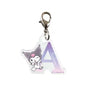 Sanrio Characters Mini Initial Charm - Kuromi / A