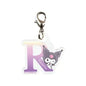 Sanrio Characters Mini Initial Charm - Kuromi / R