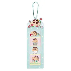 Crayon Shin-Chan 4-Cut Photo Keychain - Mint