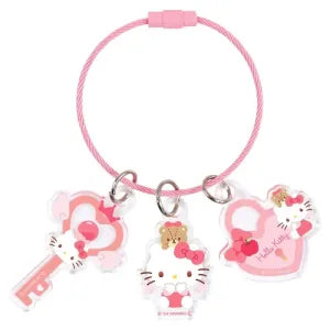 Sanrio Angel Wire Keyring - Hello Kitty