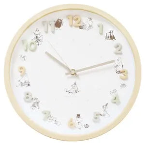 Moomin Icon Wall Clock - Beige