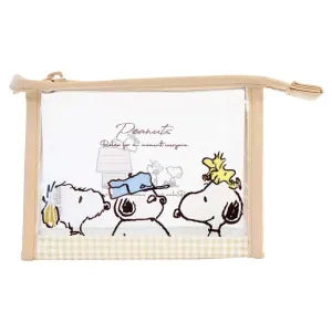 Snoopy Edge-Trim Pouch - Brothers