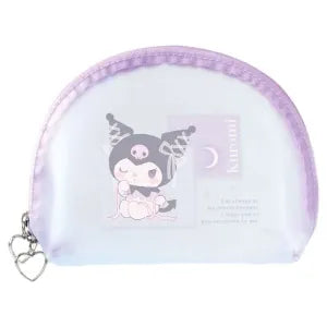 Sanrio Characters Clear Matte Pouch Ballet Core / Kuromi