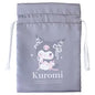 Sanrio Characters Satin Drawstring Bag Ballet Core / Kuromi