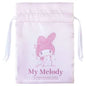 Sanrio Characters Satin Drawstring Bag Ballet Core / My Melody