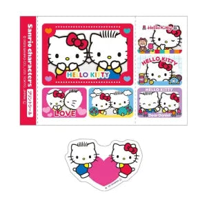 Sanrio Characters Print Seal Style Sticker Set Hello Kitty & Dear Daniel