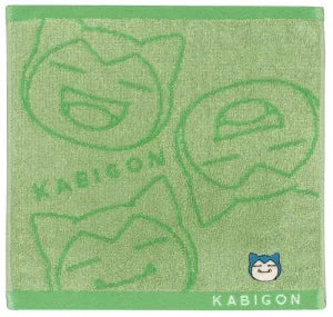 Pocket Monster Jacquard mini towel Snorlax