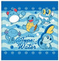 Pocket Monster Hand towel Water
