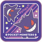Pocket Monster Mini towel Collect Gengar