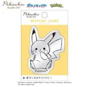 PM Pokémon A Mirror Sticker / Pikachu Sitting