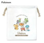 CM Pokémon A Gusseted Drawstring Pouch / With Pokémon