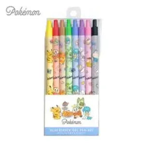 CM T‑Pokémon A Slim Knock Gel Pen 8‑Color Set