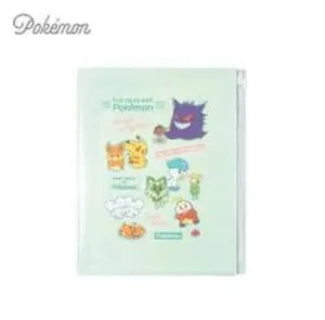 CM T‑Pokémon A Zippered 6‑Pocket Clear File