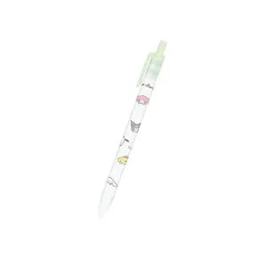 Sanrio Characters Rubber Knock Gel Pen - Light Green