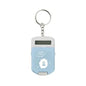 calculator key chain - Sleepy monster