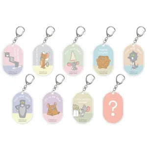 Trading acrylic keychain