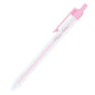 Plain Color Milky Axis Knock Gel Pen - Pink
