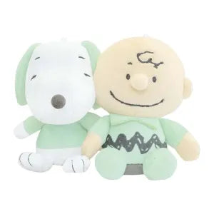 Two pcs plush keychain - Snoopy & Charlie