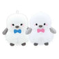Two pcs plush keychain - Long-tailed Tit