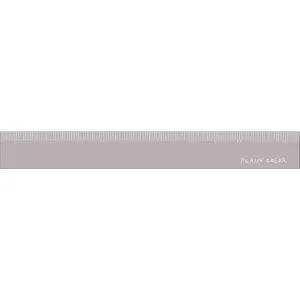 Plain Color 12cm ruler - Dim gray