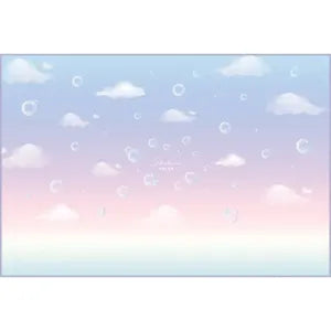 Rectangle lunch cloth - Soap bubbles color