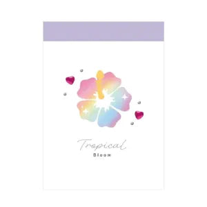 Tropical Bloom Mini Memo / Tropical Bloom