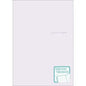 Plain Color squared notebook - dim purple