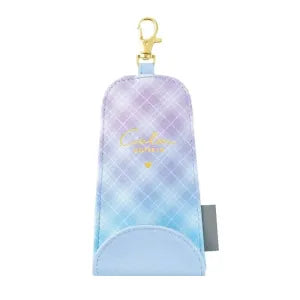 School bag key case - Gradecheck blue