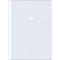 Plain Color Cross Notebook - Blue Syrup