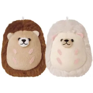 Two pcs plush keychain - Hedgehog