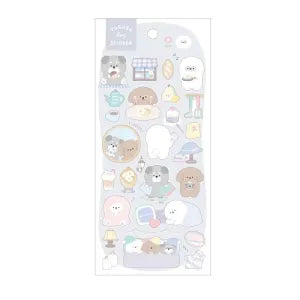 Yururu day sticker - Fuwatto time_dog