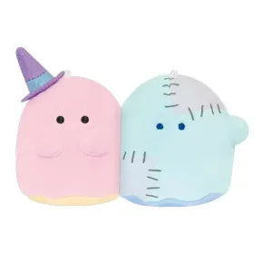 Two pcs plush keychain - Majonu & Zombienu