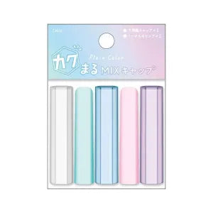 Plain Color Kakumaru MIX Cap - Clear Pastel