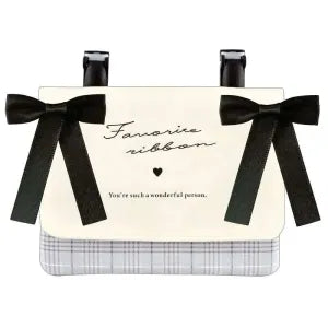 Wide Pochette pocket Side Ribbon