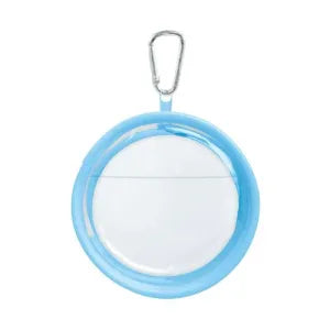 Tin badge pouch - Blue