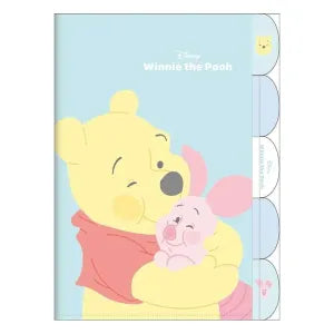 The pooh 5 index clear file - mint