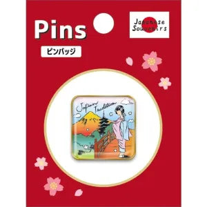 Wabisabi Pinback button - Maiko