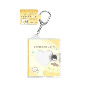 Sanrio Character Collect album keychain - Pompompurin