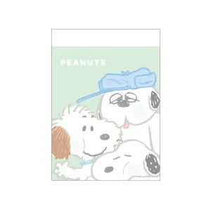 Snoopy Mini memo - Mugyutto Brother