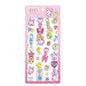 Puffy Glitter Charm Sticker / Fluffy Rabi-chan