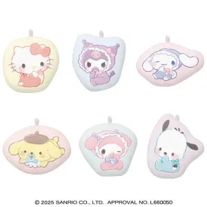 Sanrio Characters Trading Flat Plush Keychain