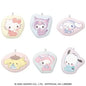 Sanrio Characters Trading Flat Plush Keychain