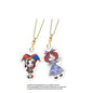 The Amazing Digital Circus Clear Pair Keyholder / Pomni / Ragatha