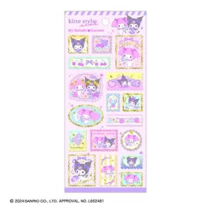 Stamp Style Seal - My Melody - Kuromi