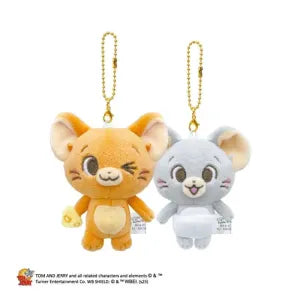 Tom & Jerry Pair Plush Key Holder / Jerry and Tuffy / Pretend Play