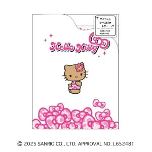 T_Sunburn Hello Kitty Letter Set with Die-Cut Case / Ribbon